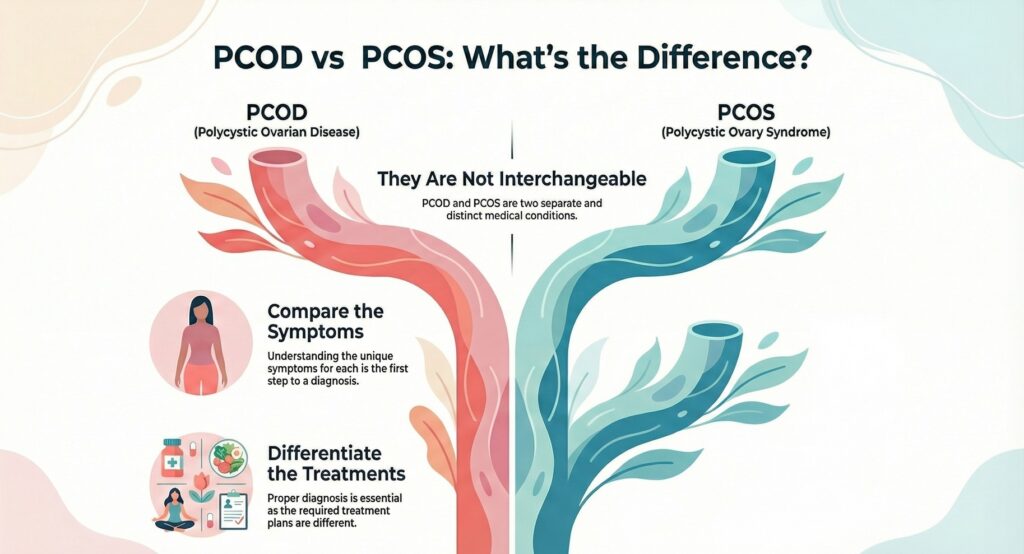 PCOD vs PCOS