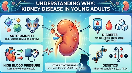 Rising Kidney Disease in Young Adults