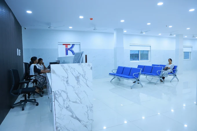 KK Swara Hospital reception in Boduppal