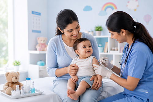 Baby Vaccination — IAP Schedule Boduppal