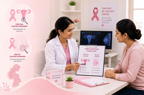 Cervical & Breast Cancer Screening Boduppal