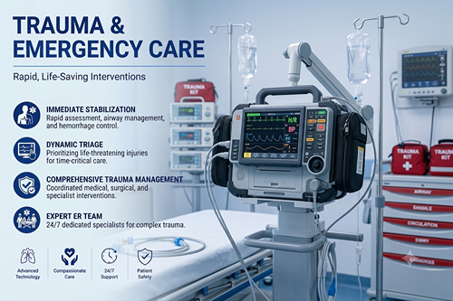 Trauma & Emergency Care Boduppal