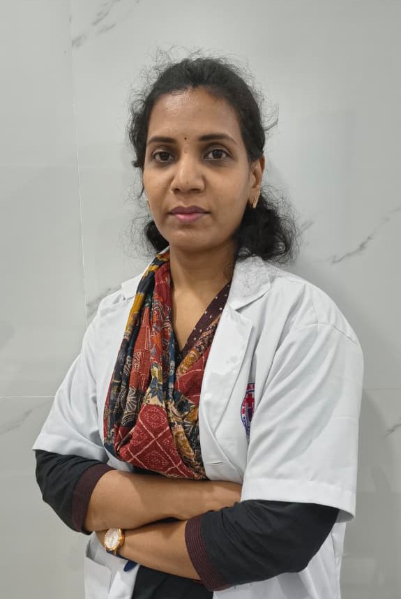 Dr. B. Kavitha, Consultant Obstetrician & Gynaecologist at KK Swara Hospital, Boduppal